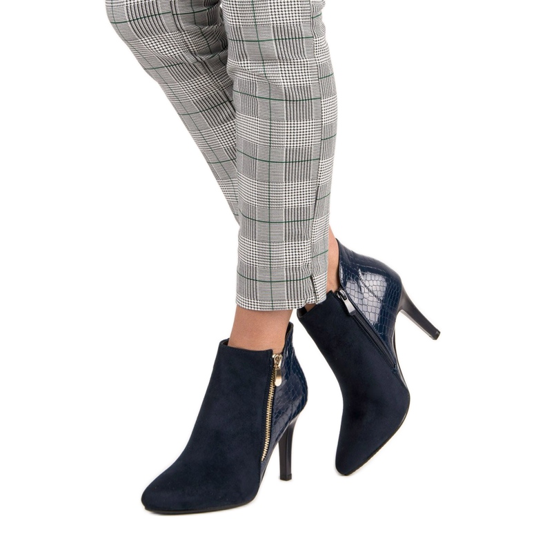 Bottines bleu marine 2 Bottines bleu marine 2