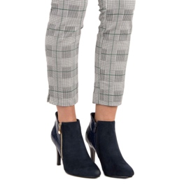 Bottines bleu marine 1 Bottines bleu marine 1