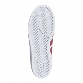 Chaussures Adidas Originals Superstar Jr CQ2690 blanche 2