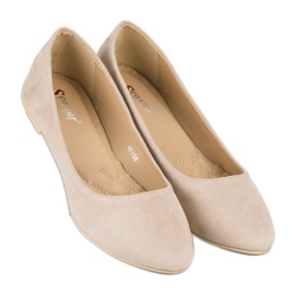Seastar Ballerines en daim beige 3