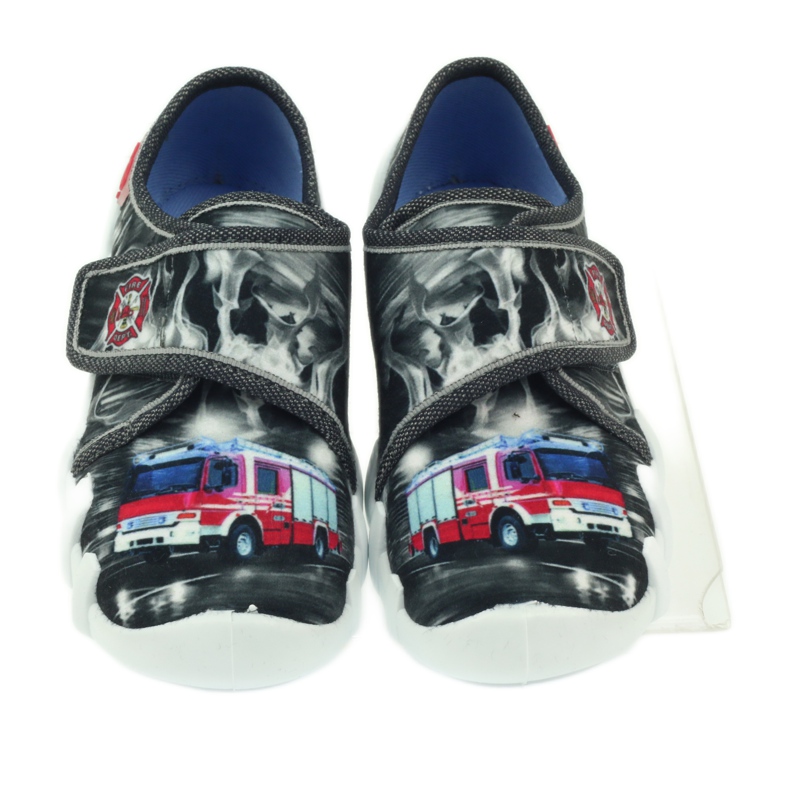 Befado chaussures pour enfants pantoufles baskets 273x240 blanc noir bleu rouge 3