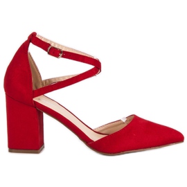 Seastar Escarpins avec une ceinture rouge 4