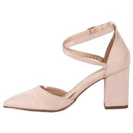 Seastar Escarpins avec une ceinture beige 1