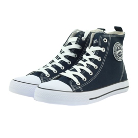 American Club Baskets homme bleu marine américain 3