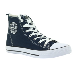 American Club Baskets homme bleu marine américain 1