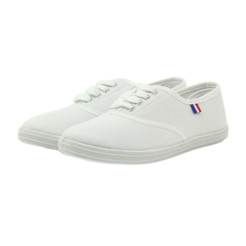 American Club Baskets américaines pour femmes blanc 3