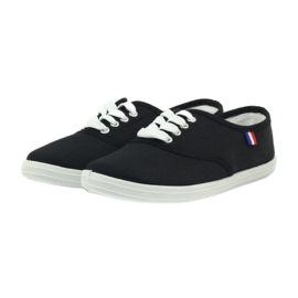 American Club baskets noires baskets pour femmes 3