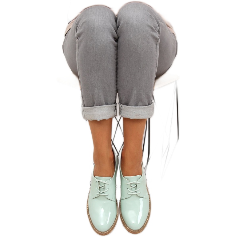 Mocassins avec intérieur cuir 7153 Bleu 1