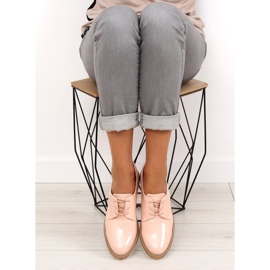 Mocassins avec intérieur cuir 7153 Rose 1 Mocassins avec intérieur cuir 7153 Rose 1