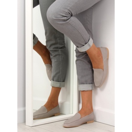 Mocassins souples comme le veau 1182 gris 1