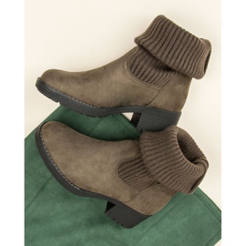Seastar Bottes hautes à enfiler vert 5