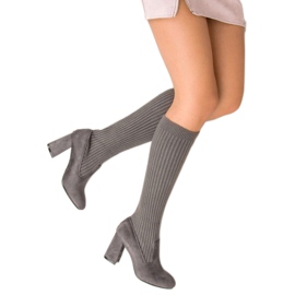 Seastar Bottes grises ajustées 4
