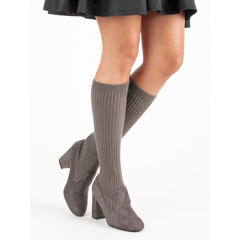 Seastar Bottes grises ajustées 2