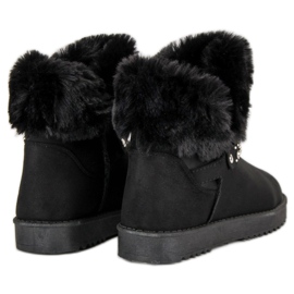 Seastar Mukluki avec fourrure noir 1