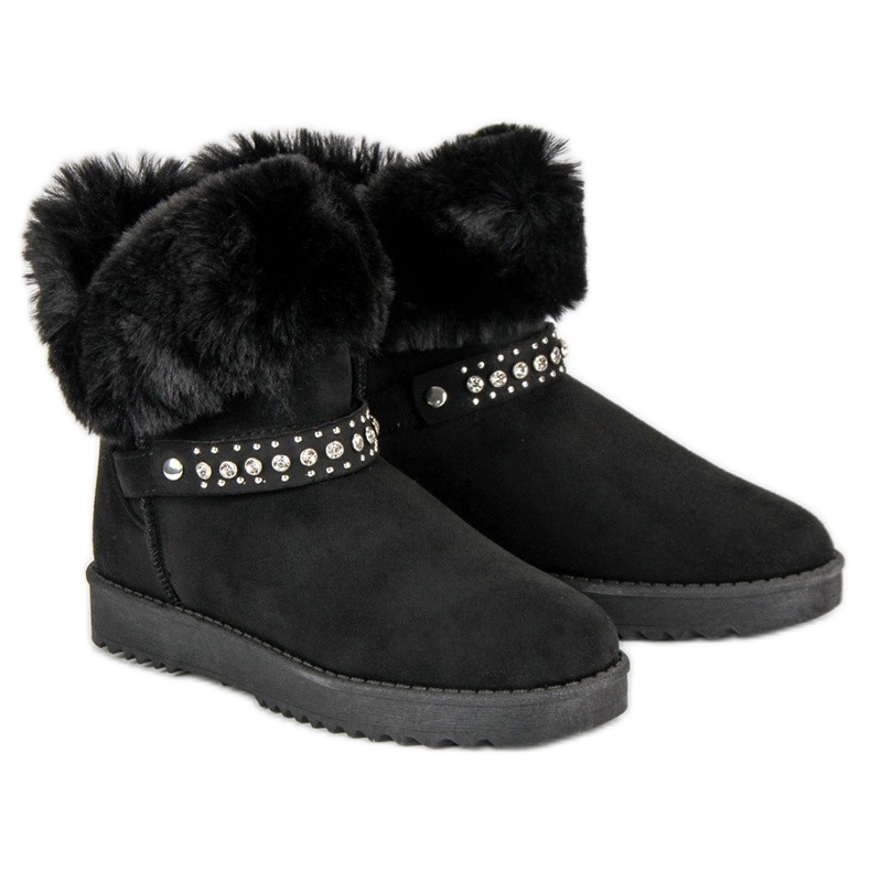 Seastar Mukluki avec fourrure noir 2