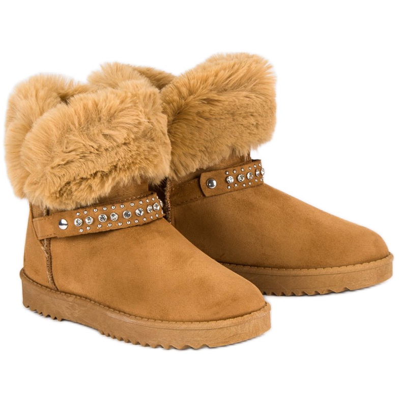 Seastar Mukluki avec fourrure brun 2