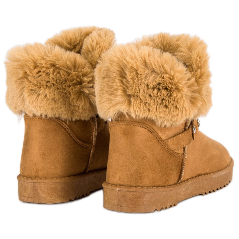 Seastar Mukluki avec fourrure brun 1