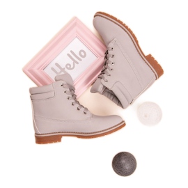 Trappeuses classiques pour femmes gris 7