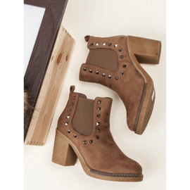 Seastar Bottes à clous brun 4