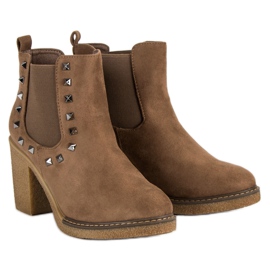 Seastar Bottes à clous brun 3