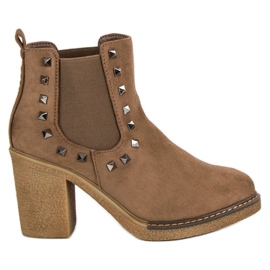 Seastar Bottes à clous brun 7