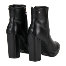 Small Swan Bottes classiques sur le poteau le noir 7