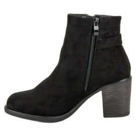 Small Swan Bottes pour femmes à la mode le noir 2