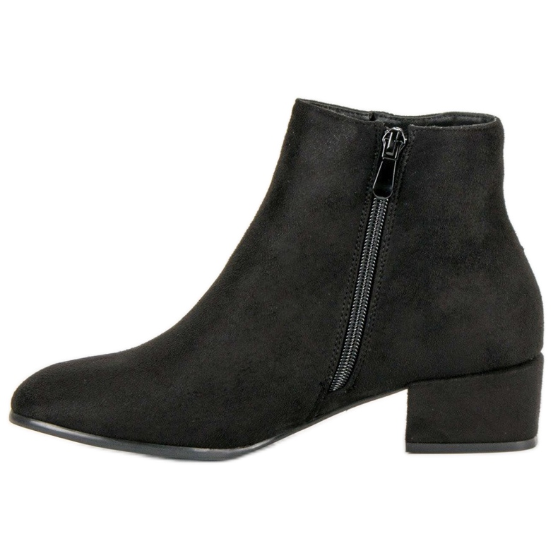 Bottines femme le noir 1