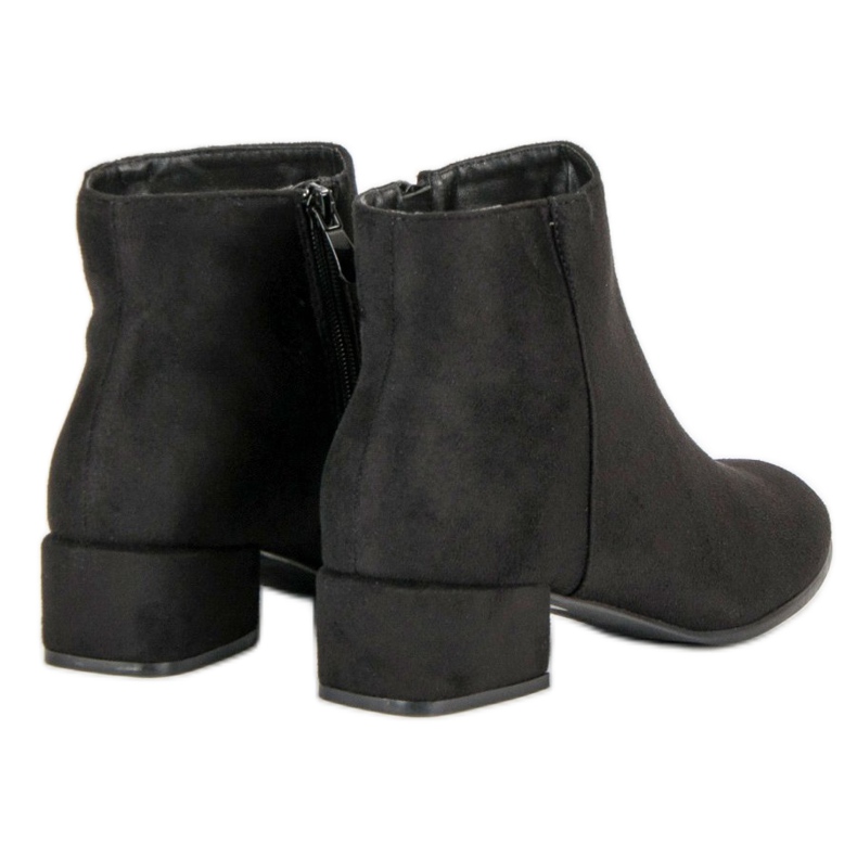 Bottines femme le noir 2