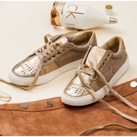 Baskets à lacets KYLIE jaune 5