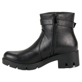 Small Swan Bottes noires d'automne le noir 2