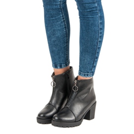 Small Swan Bottes noires classiques le noir 4