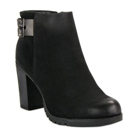 Show It Bottes classiques sur le poteau le noir 3