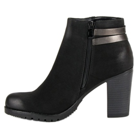 Show It Bottes classiques sur le poteau le noir 4