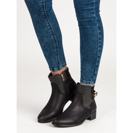 Vinceza Bottes d'automne pour femmes noir 2