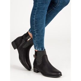 Vinceza Bottes d'automne pour femmes le noir 3