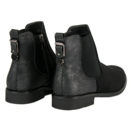 Filippo Bottes confortables pour l'automne le noir 4