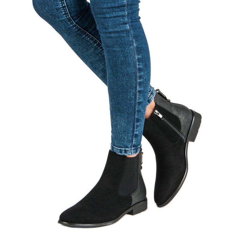 Filippo Bottes confortables pour l'automne noir 1