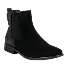Filippo Bottes confortables pour l'automne le noir 2