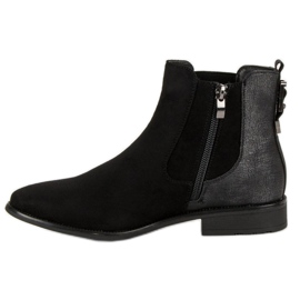 Filippo Bottes confortables pour l'automne le noir 3