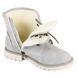 Filippo Bottes de randonnée nouées grises 2