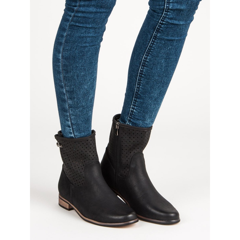 Filippo Bottes décontractées pour femmes noir 1