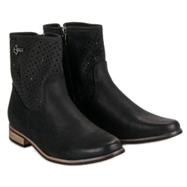 Filippo Bottes décontractées pour femmes le noir 7