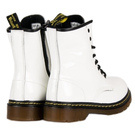 McKey Bottes de combat blanches 6