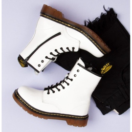 McKey Bottes de combat blanches 7