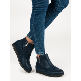 Filippo Bottes élégantes pour femmes bleu 2