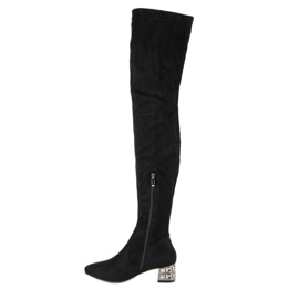 Seastar Mousquetaires en daim noir le noir 2