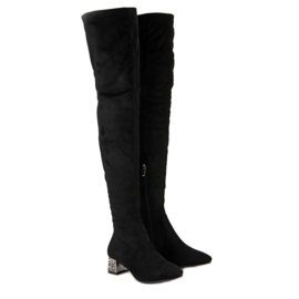 Seastar Mousquetaires en daim noir le noir 3