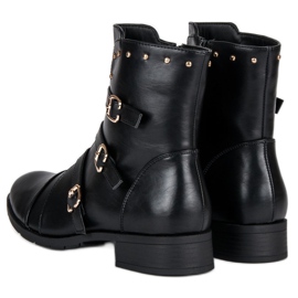 J. Star Bottes classiques pour femmes le noir 5
