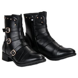J. Star Bottes classiques pour femmes le noir 6